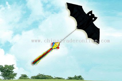 Bat Kite + Windsock-single line